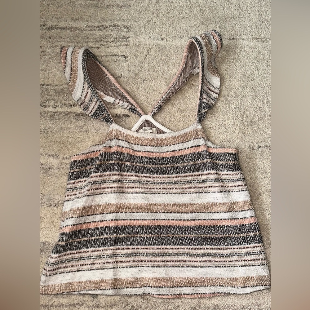 Madewell Multicolor Striped Tank Top